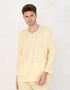 BAJU MELAYU PESAK MEGAT R/FIT (SWEET YELLOW)